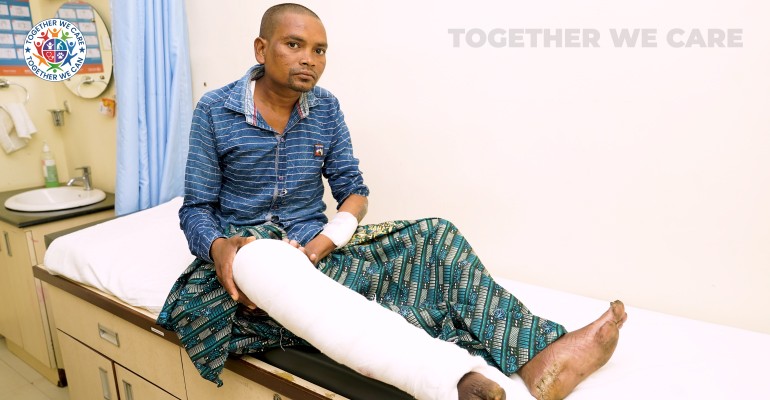 No Parents Or Support, This Infection Might Take My Leg Away